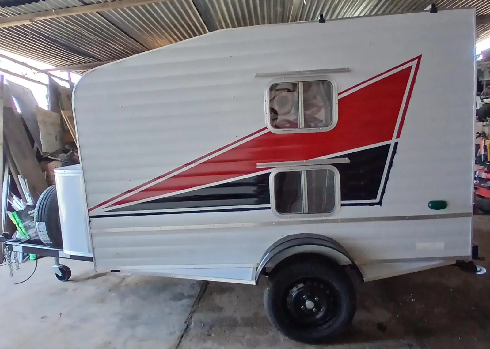 Casa rodante para turismo e lazer